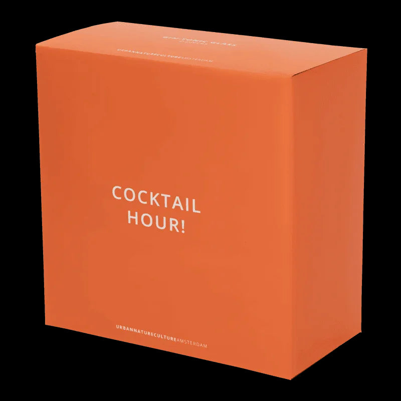 Gin-tonic cocktail glass, set of 2, in gift pack