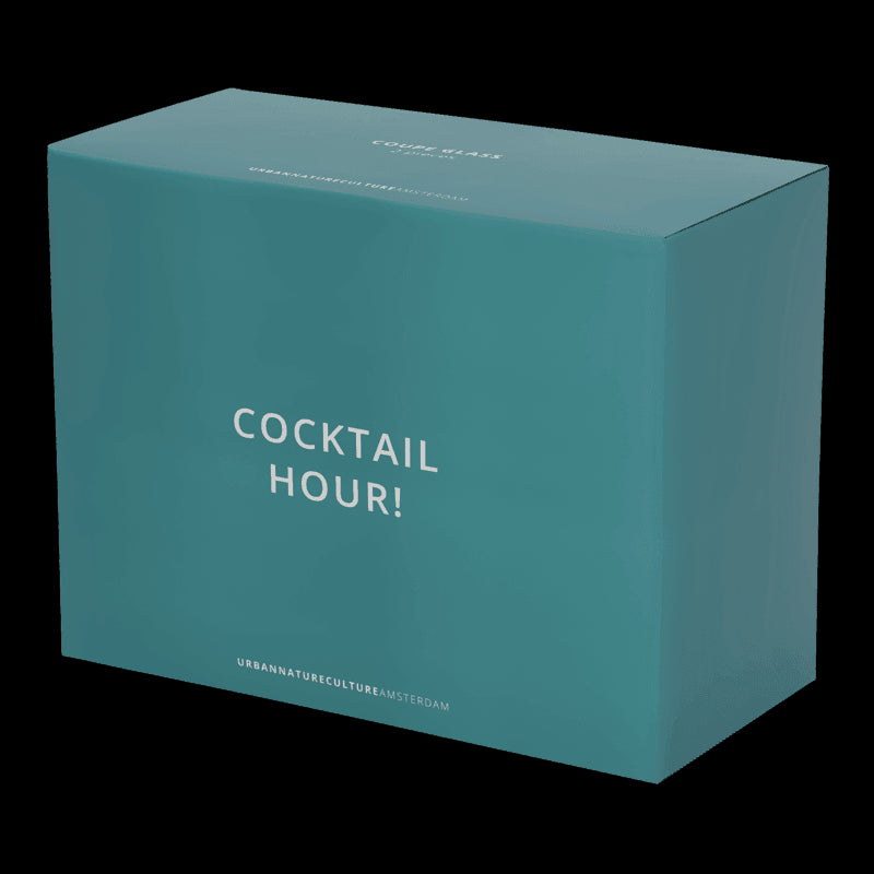 Coupe cocktail glass, set of 2, in gift pack
