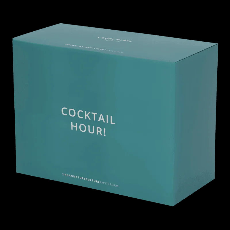 Coupe cocktail glass, set of 2, in gift pack