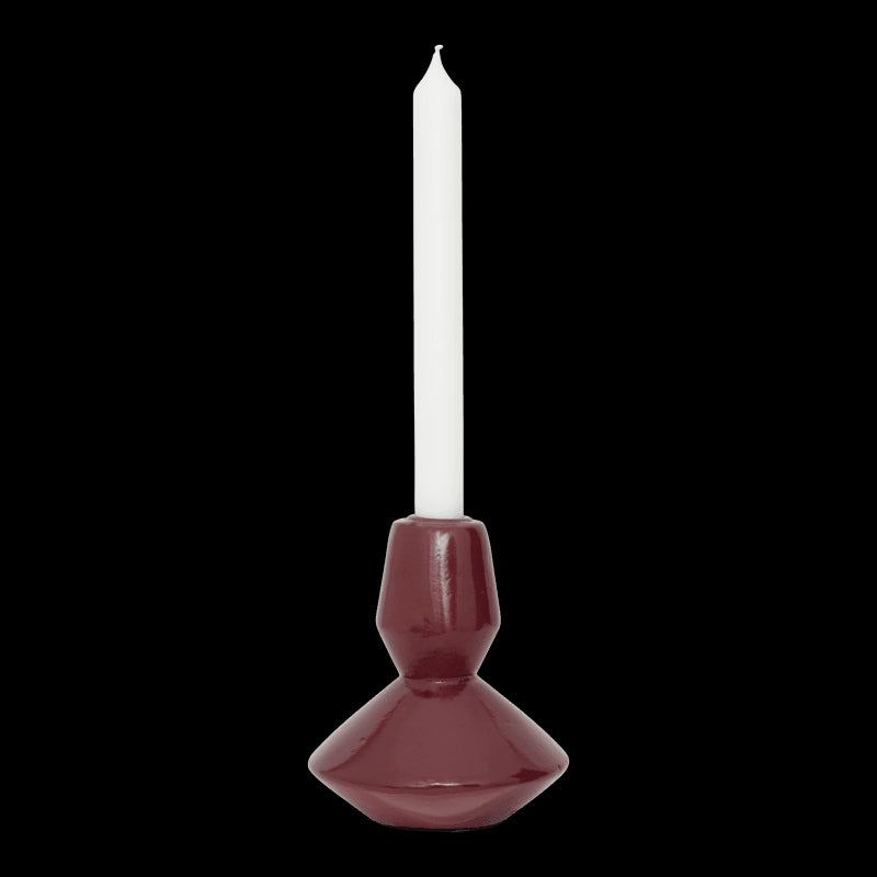 Candle holder Logan, tibetan red