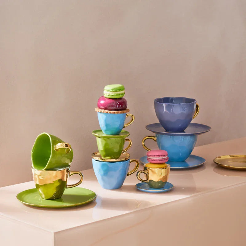 Good Morning small plate Pacific, Ø9 cm (set of 4)