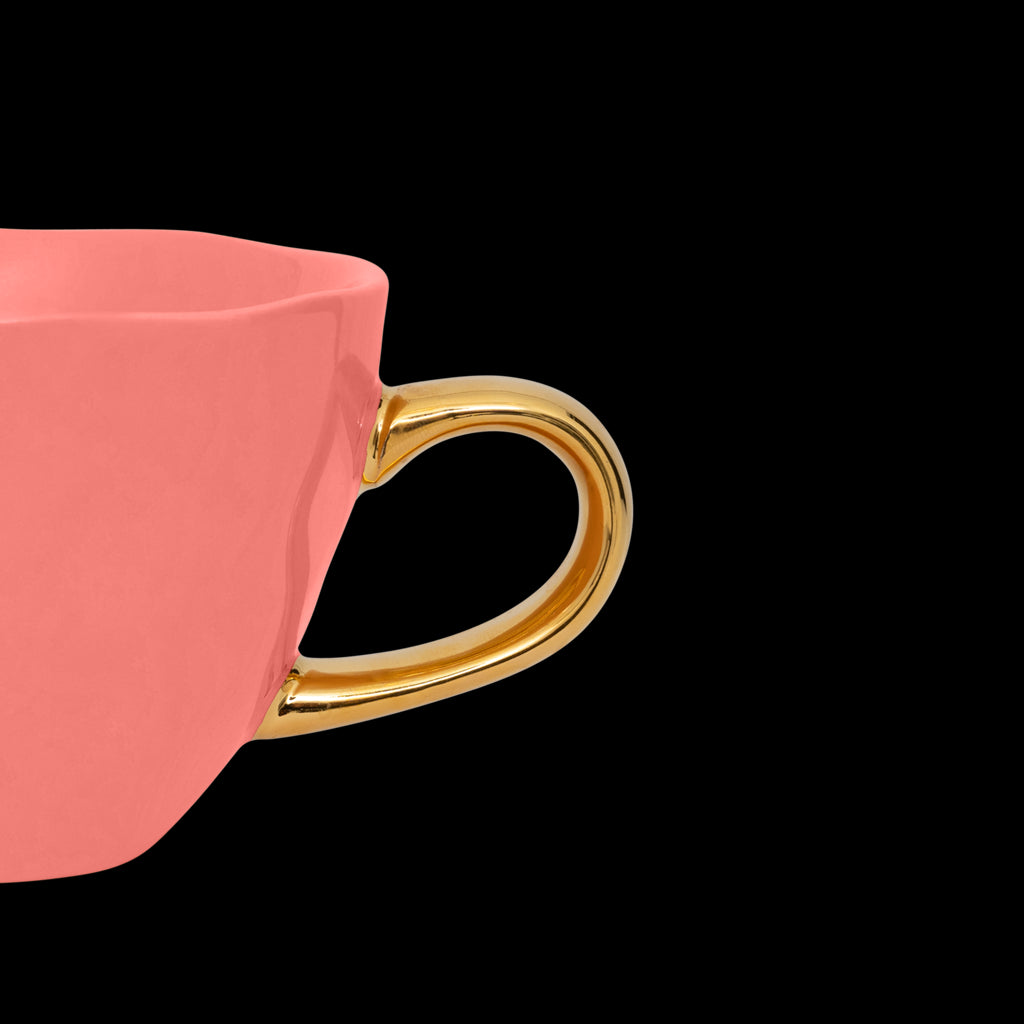 Good Morning cup Cappuccino/Tea Burnt Coral