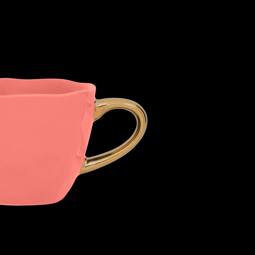 Good Morning cup Espresso Burnt Coral