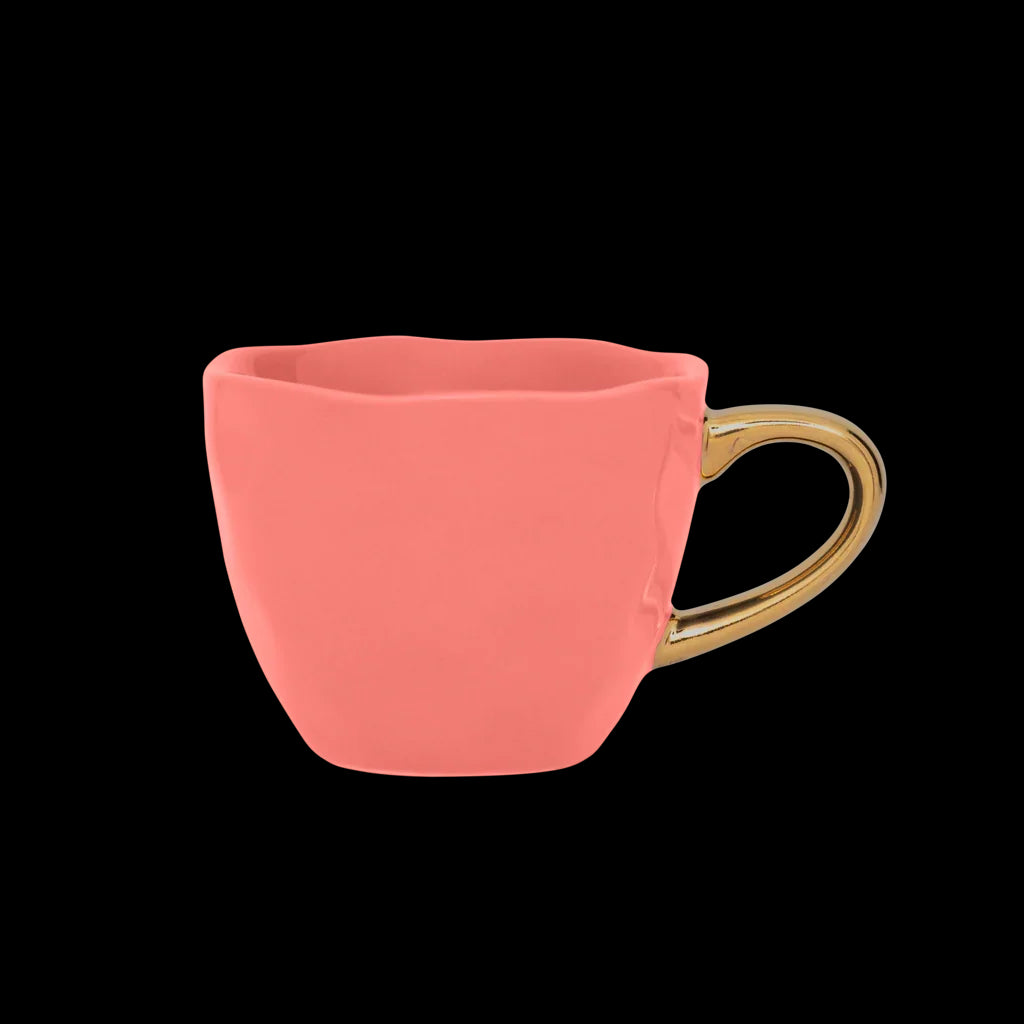 Good Morning cup Espresso Burnt Coral