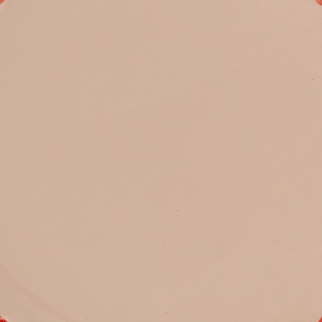 Good Morning plate Sculpted, Old Pink