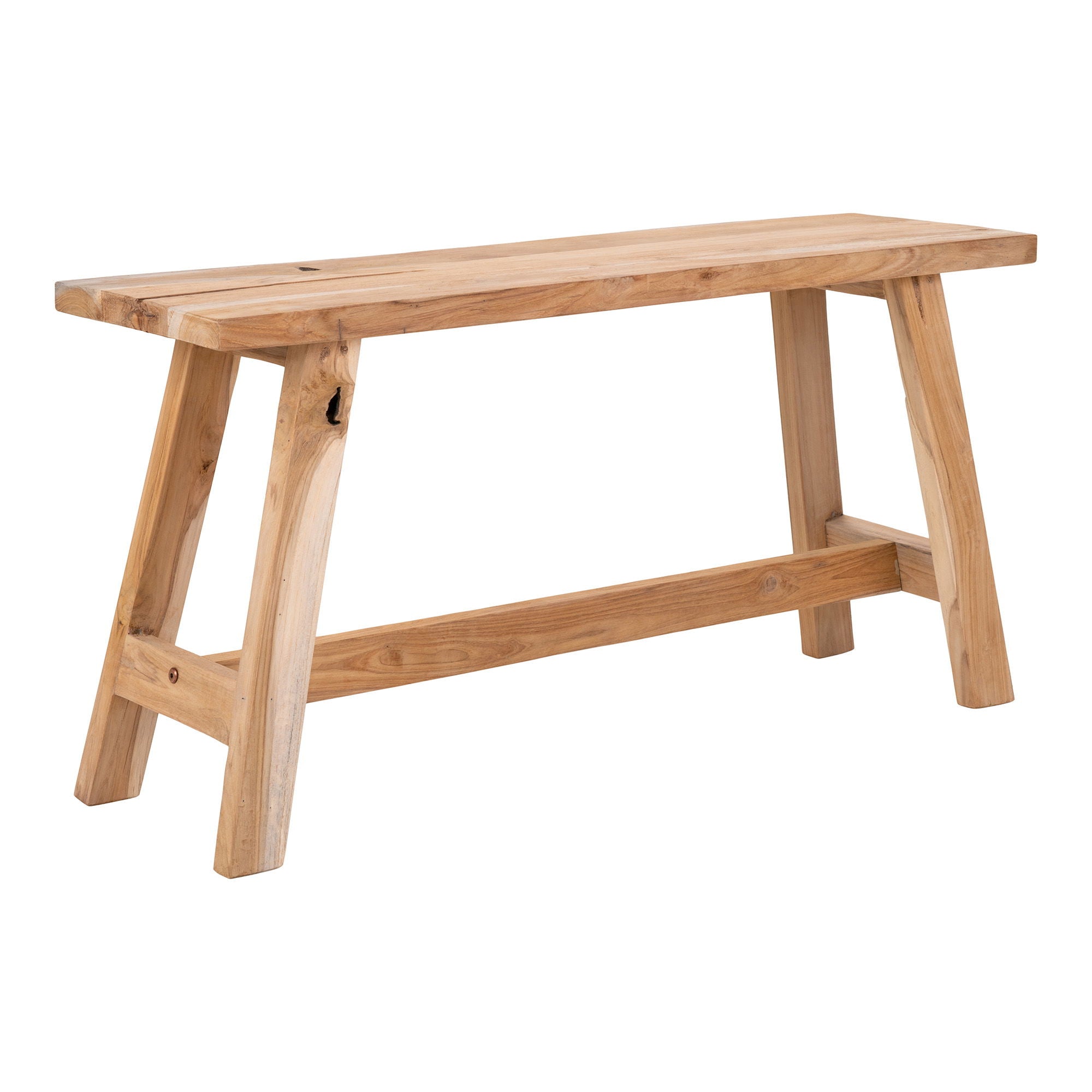 Barcelona Teak Bench - Bench in teak 90x25xh45 cm