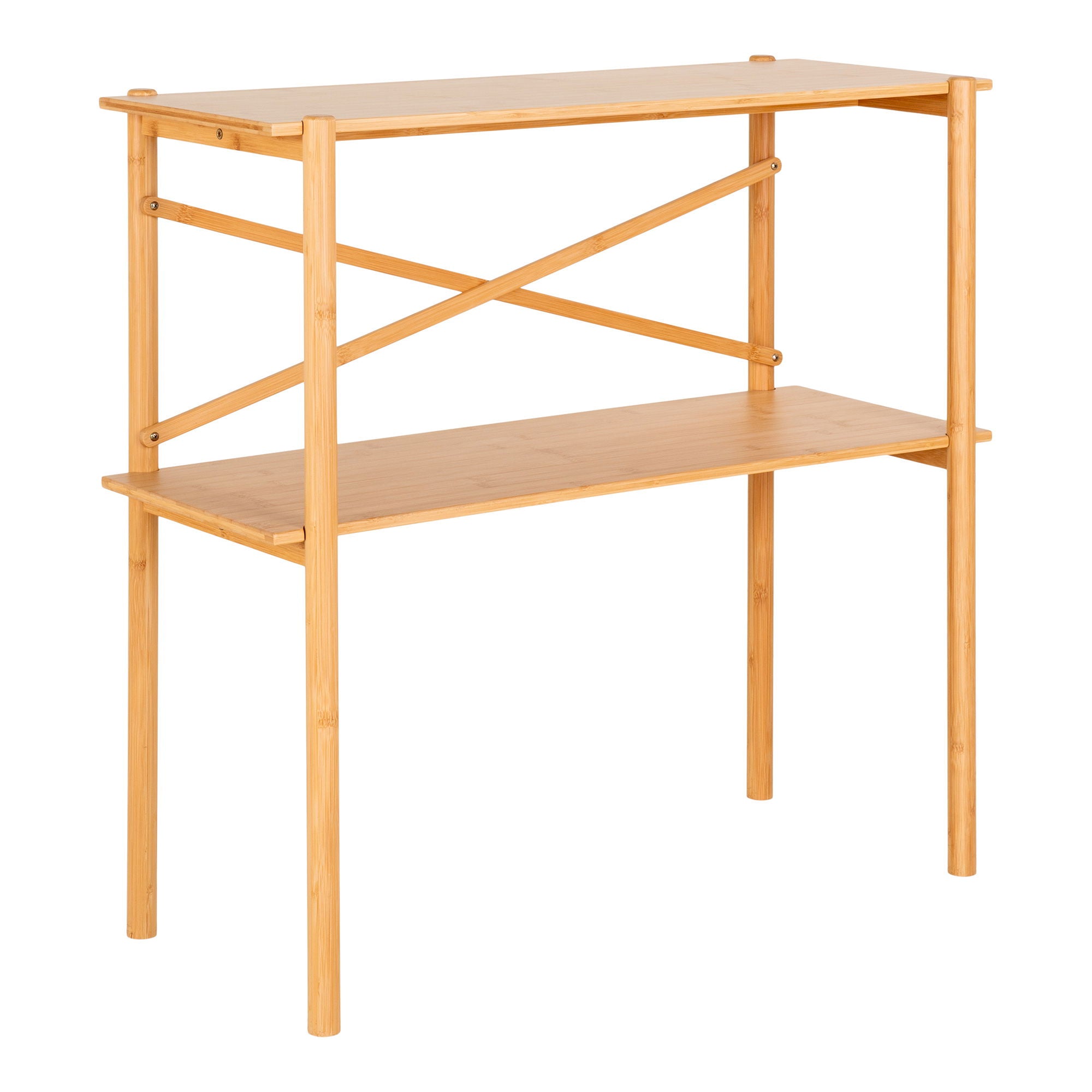 Manaus Console Table - Console table, bamboo, natural, 83x32x80,5 cm