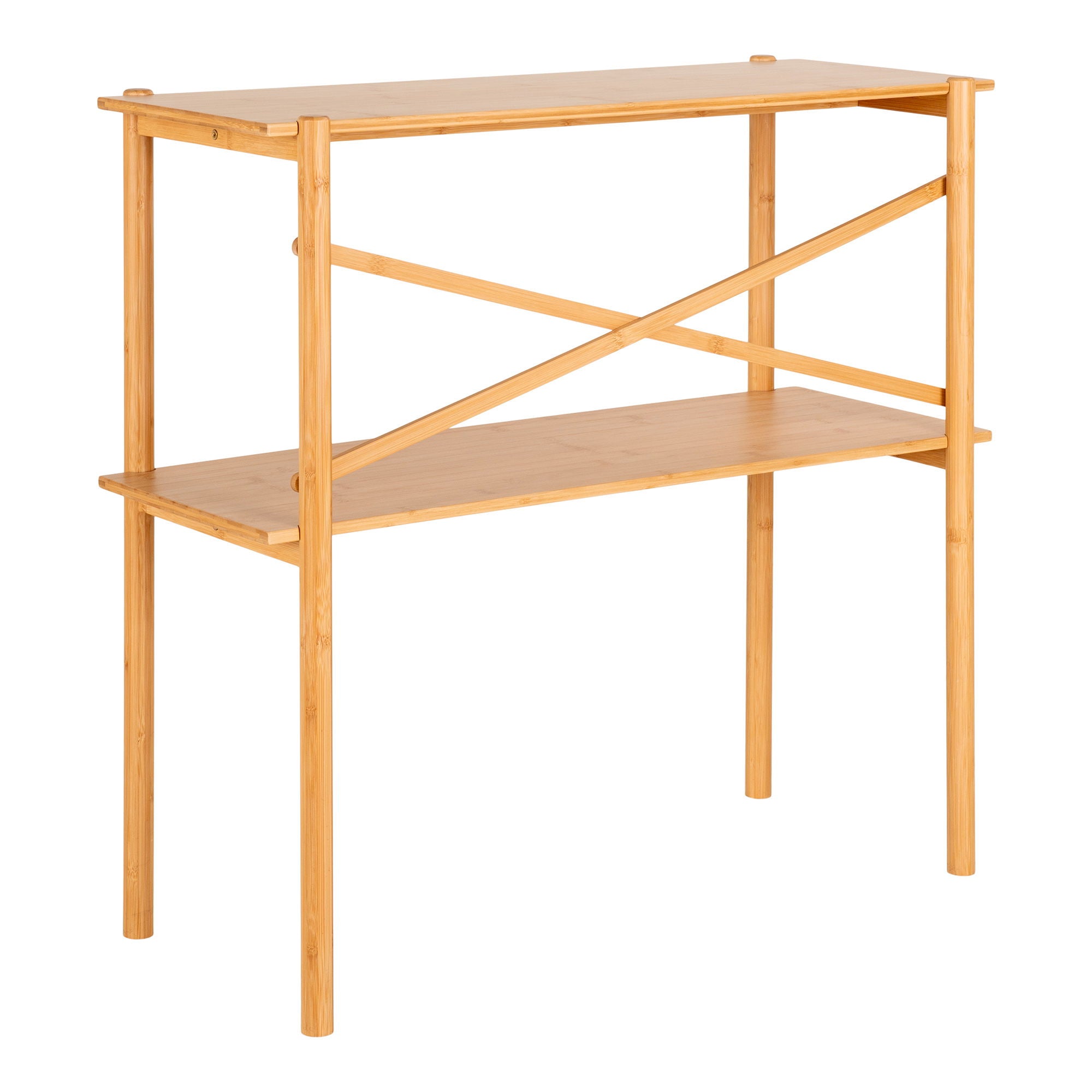 Manaus Console Table - Console table, bamboo, natural, 83x32x80,5 cm