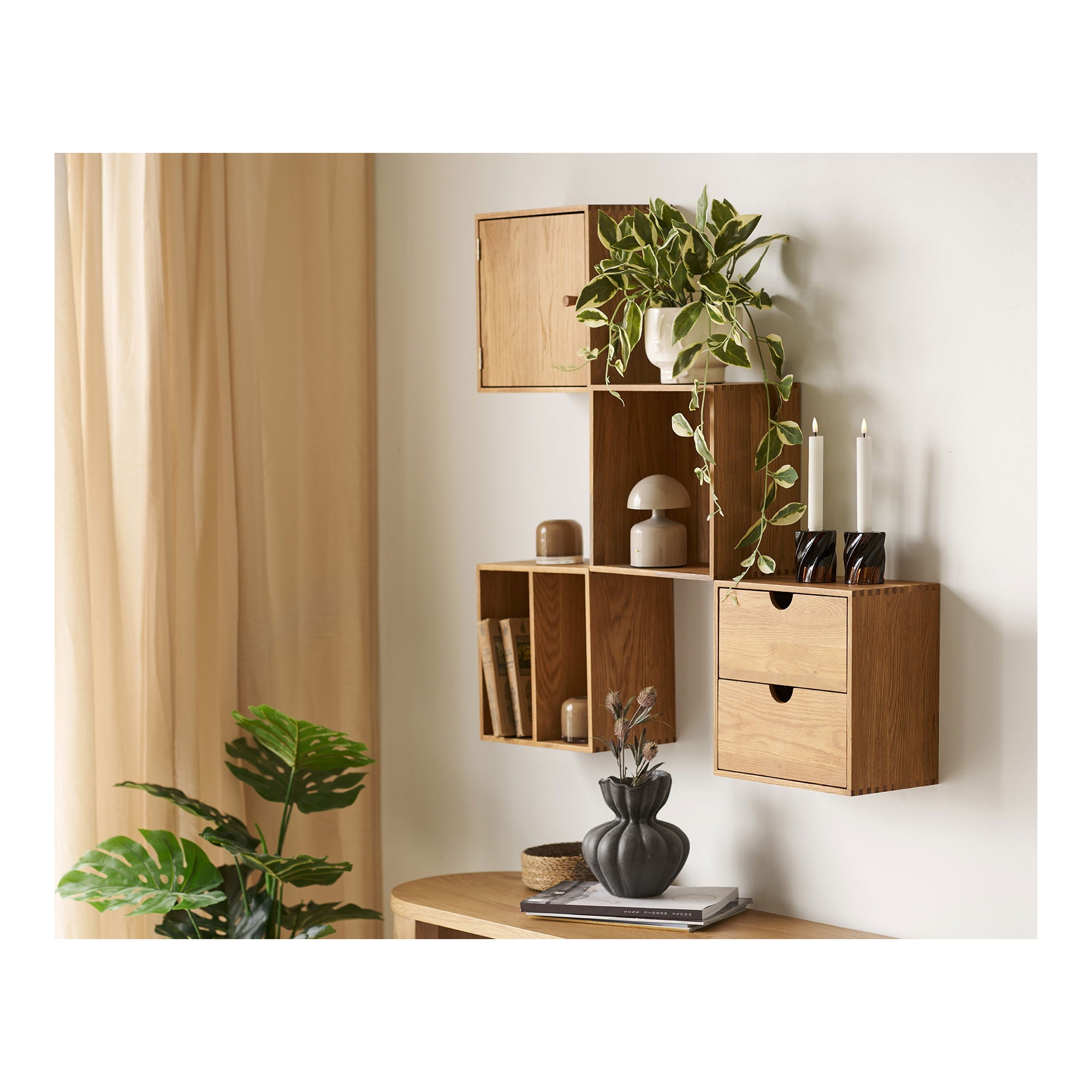 Townsville Wall Shelves, set of 4