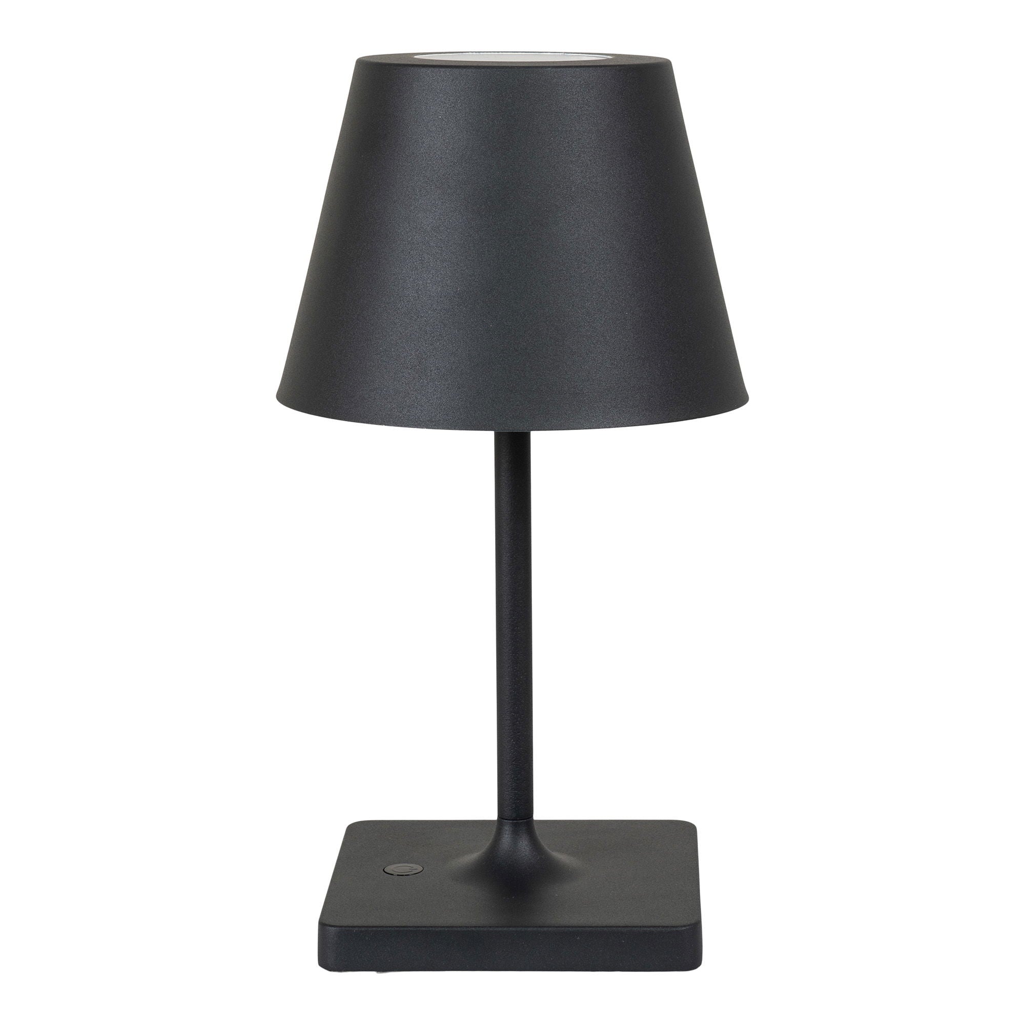 Dean LED Table lamp - Table lamp, black, rechargeable