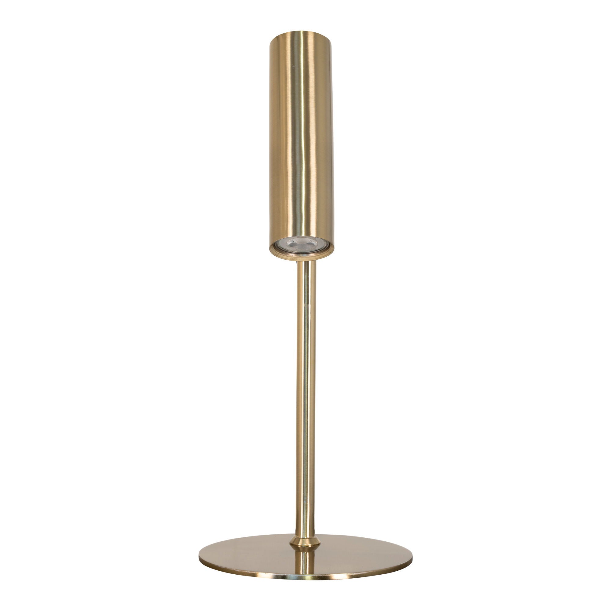 Paris Table Lamp - Lamp in brass with a 200 cm fabric cord Bulb: GU10/5W LED IP20