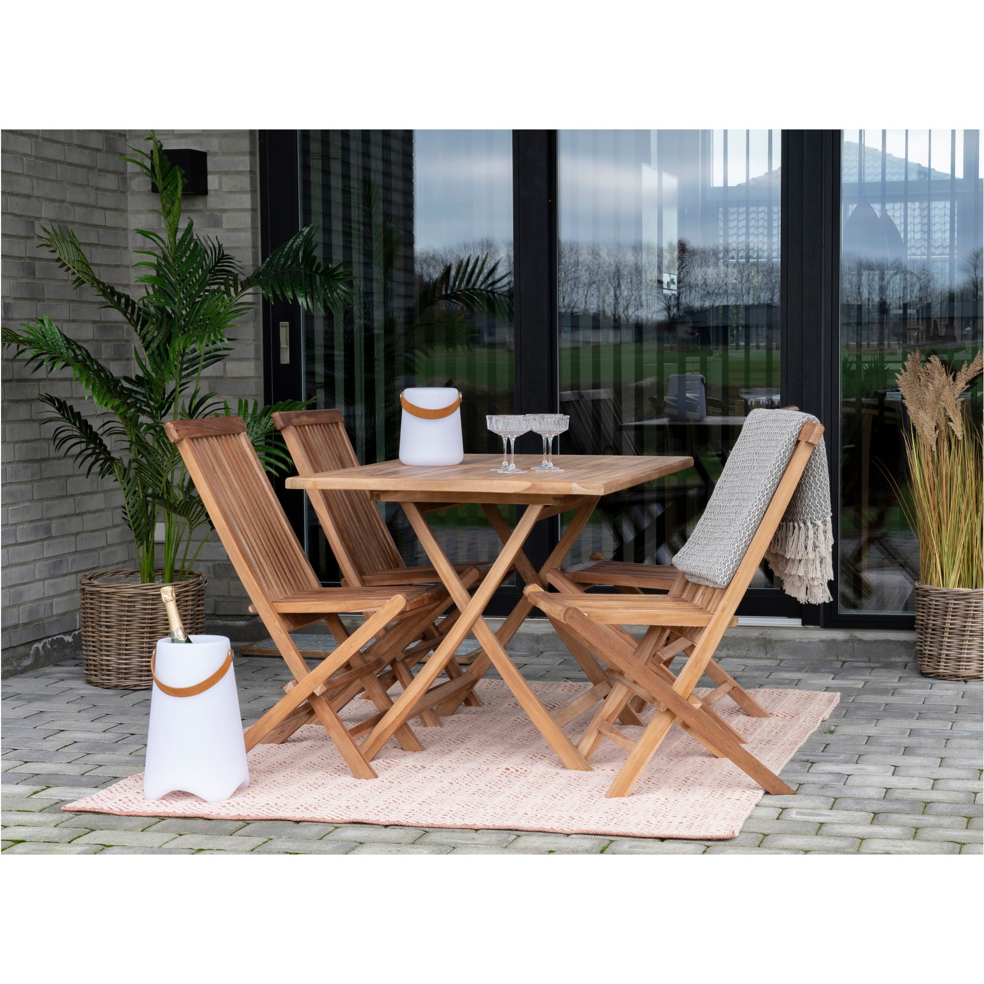 Toledo Teak Dining Chair - Dining chair in teak (set of 2)