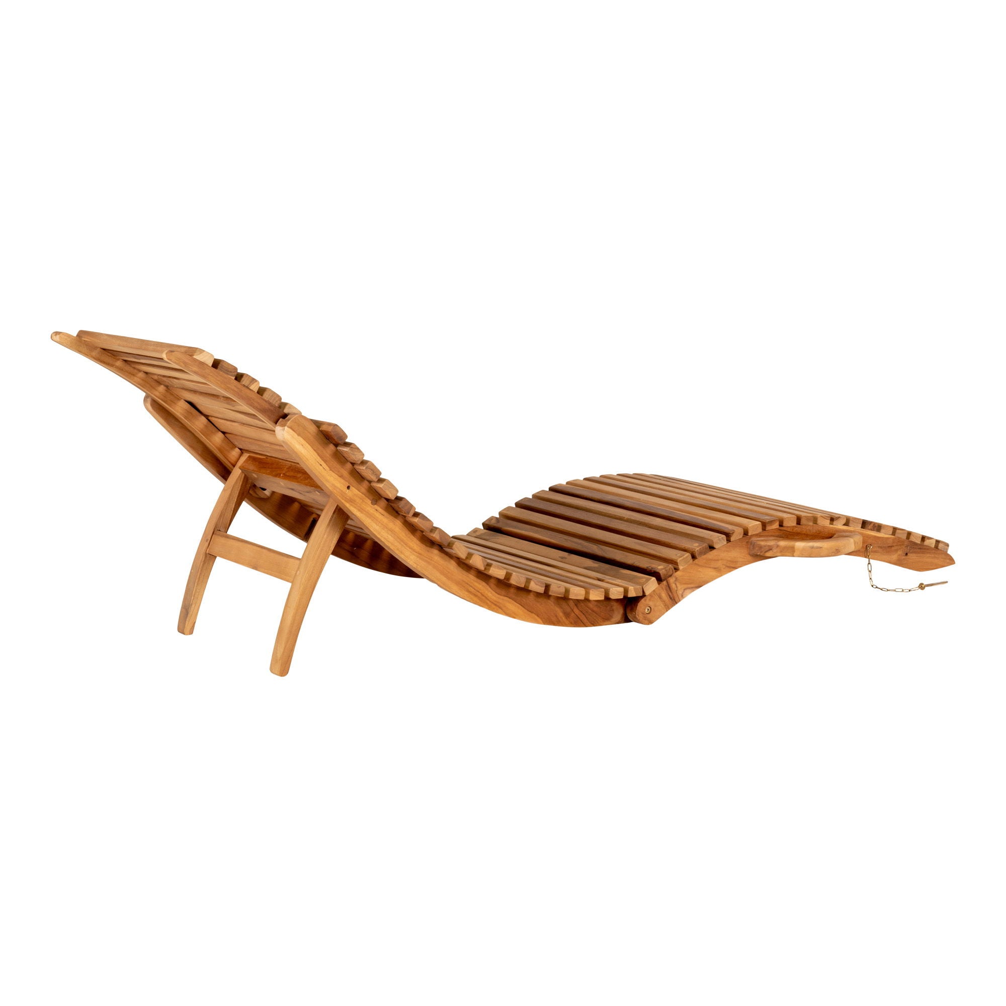 Arrieta Teak Sunlounger - Sun lounger in teak
