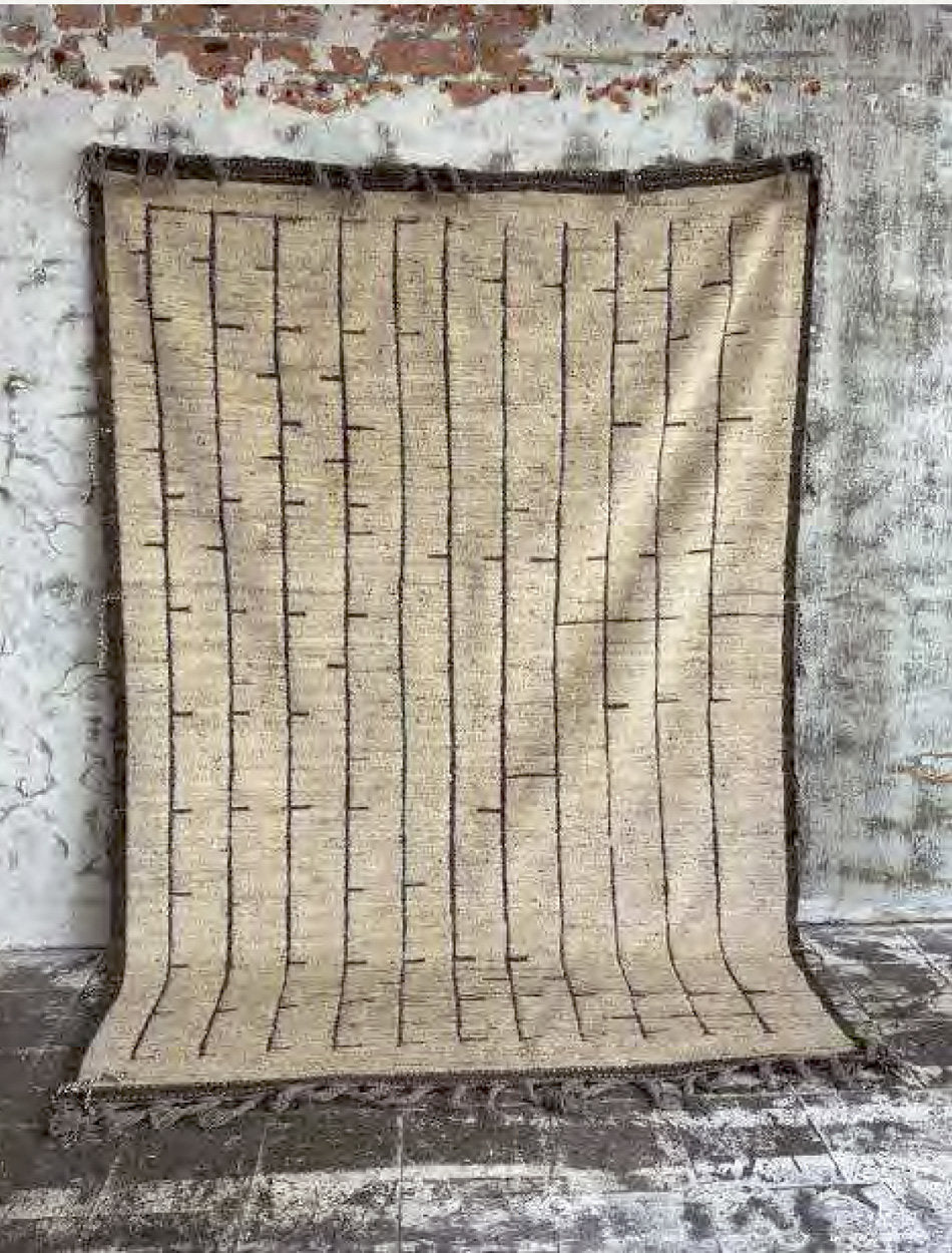 The Handwoven Afghan Rug #0298