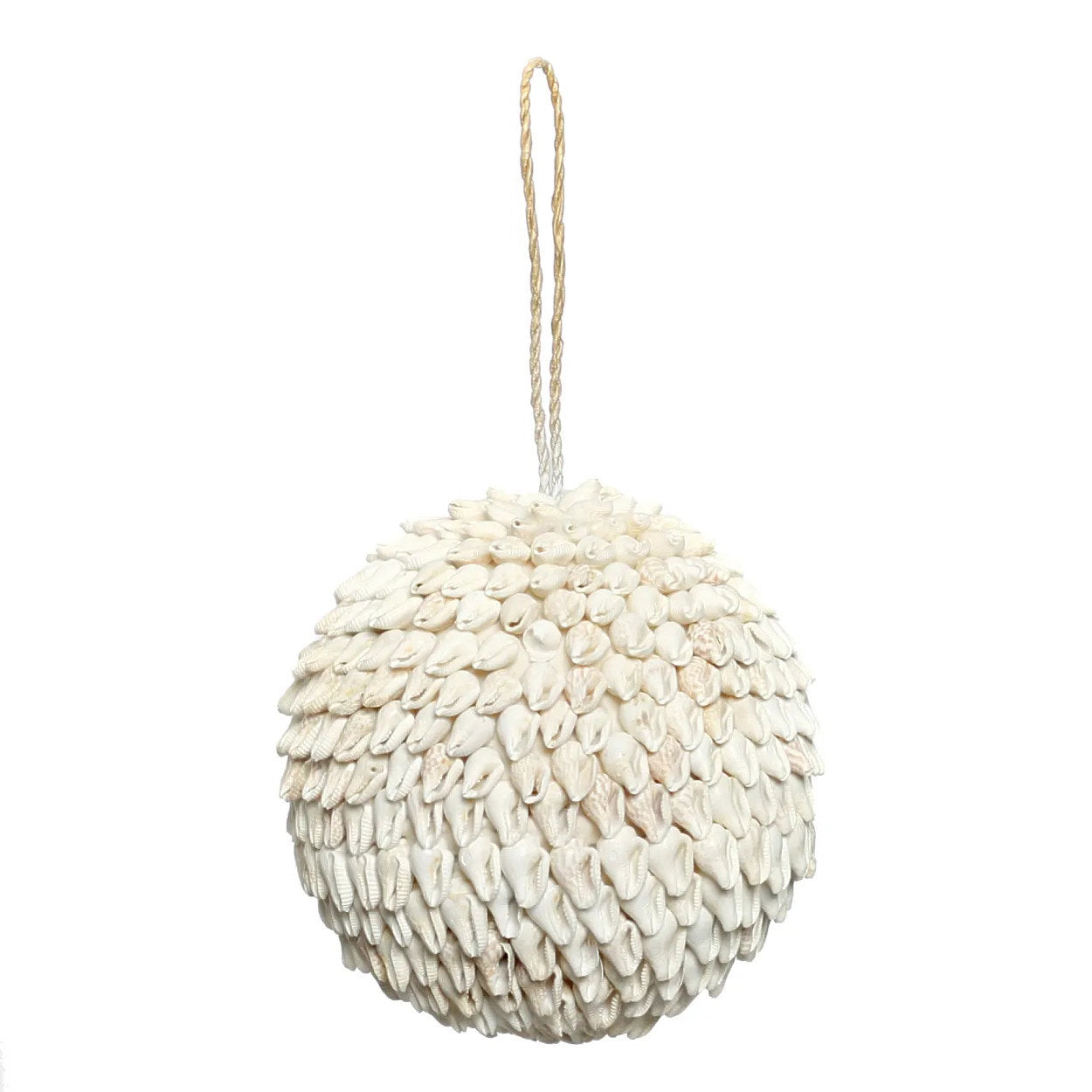 De Bubble Shell Bal Hanger - Wit - L