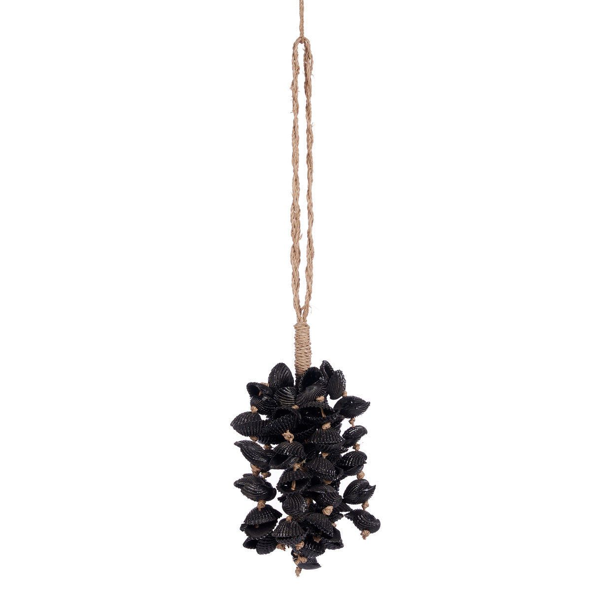 The Midnight Shell Tassel - Black