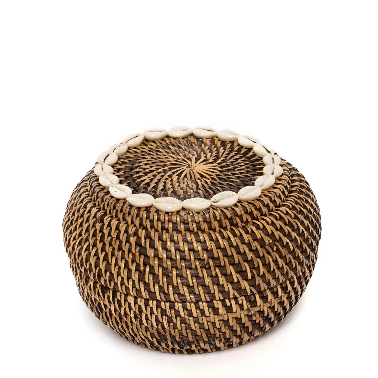 De Colonial Peek-a-Boo Mand - Naturel Bruin - S
