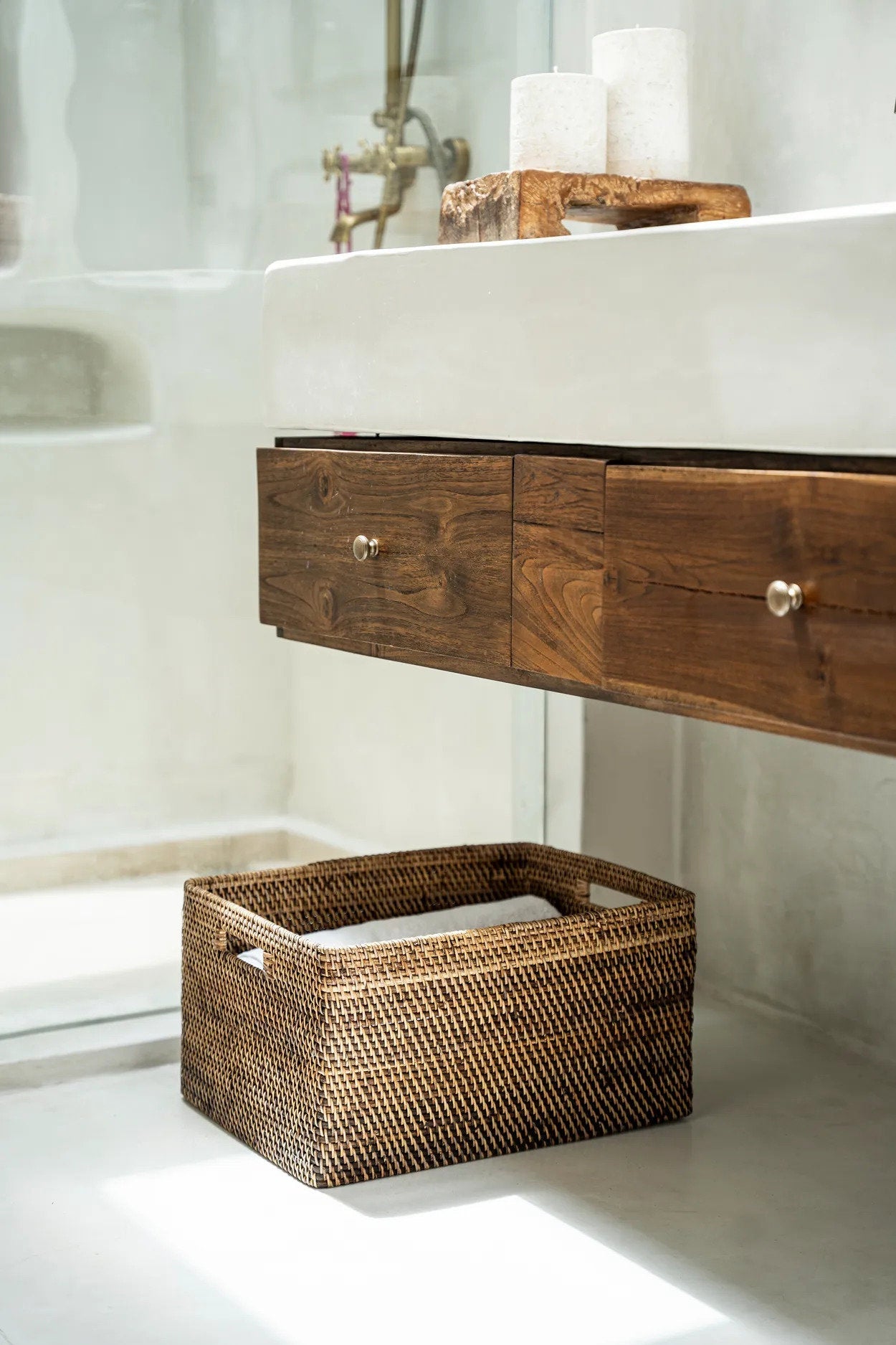 De Colonial Magazine Mand - Naturel Bruin - XL