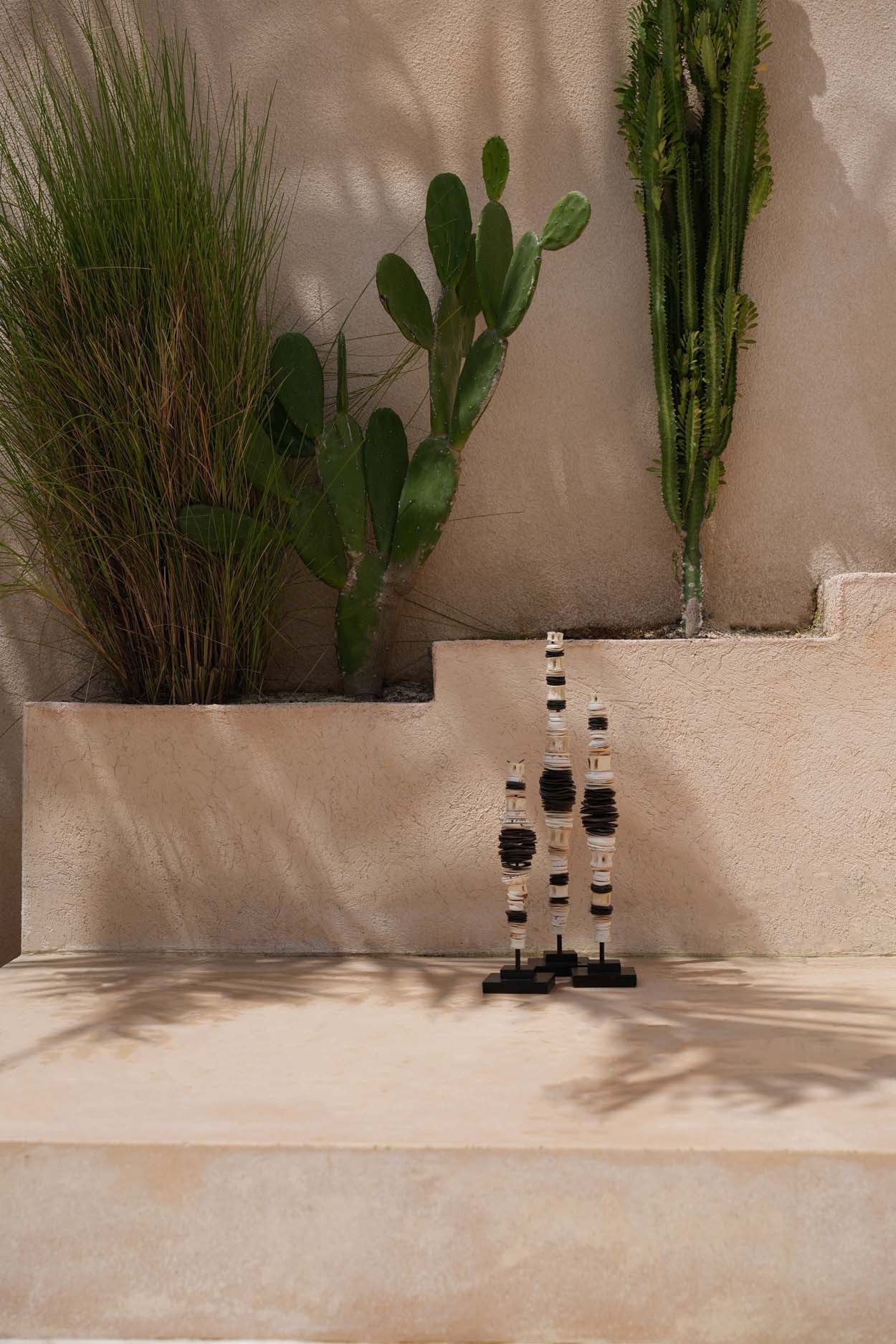 The Money Shell on Stand - Black White - L