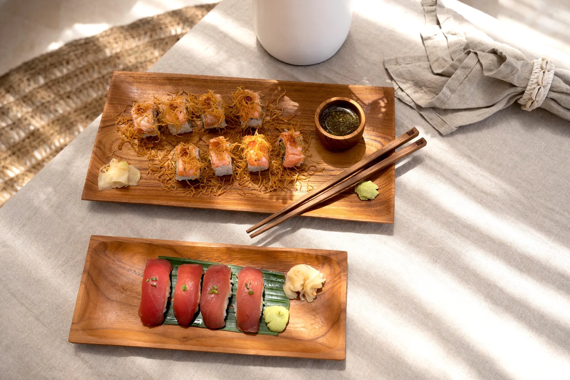 De Teak Root Chop Sticks