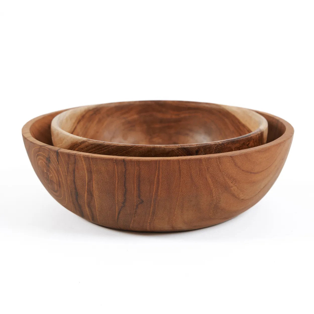 De Teak Root Snack Kom - M