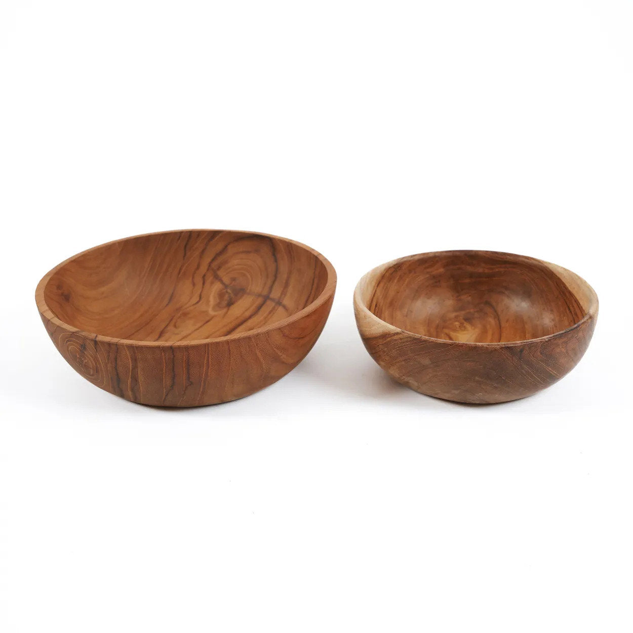 De Teak Root Snack Kom - M