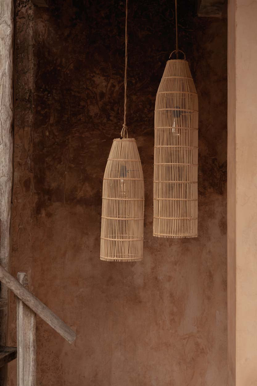 De Fish Trap Hanglamp - Natural - L