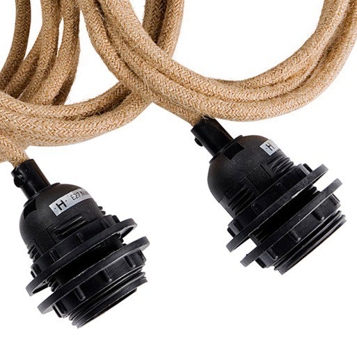 Lampfitting voor Plafond - Naturel - 3 Fittings