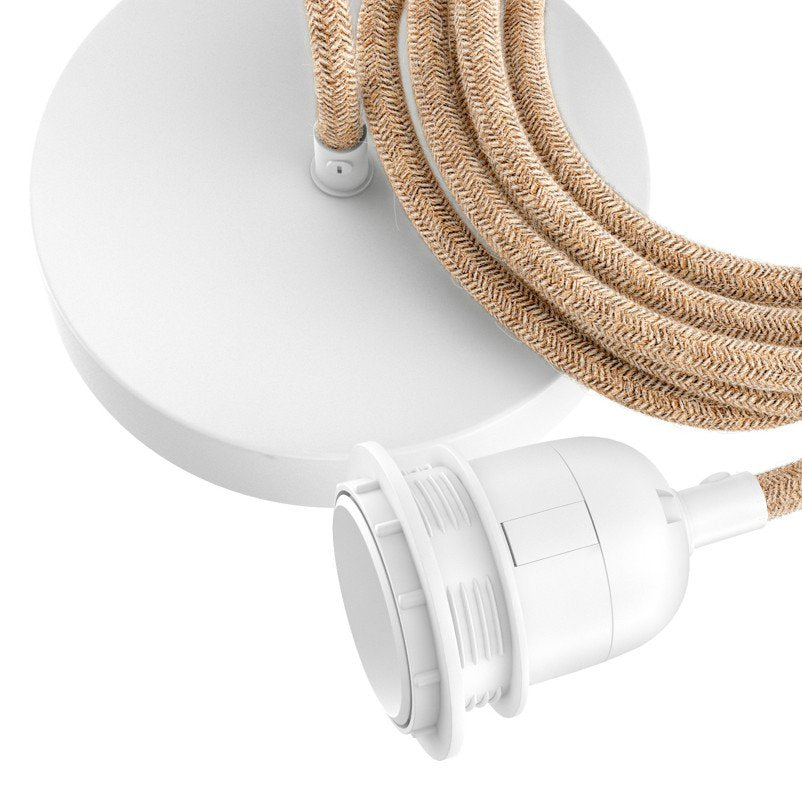 Lampfitting voor Plafond - Naturel Wit - 1 Fitting