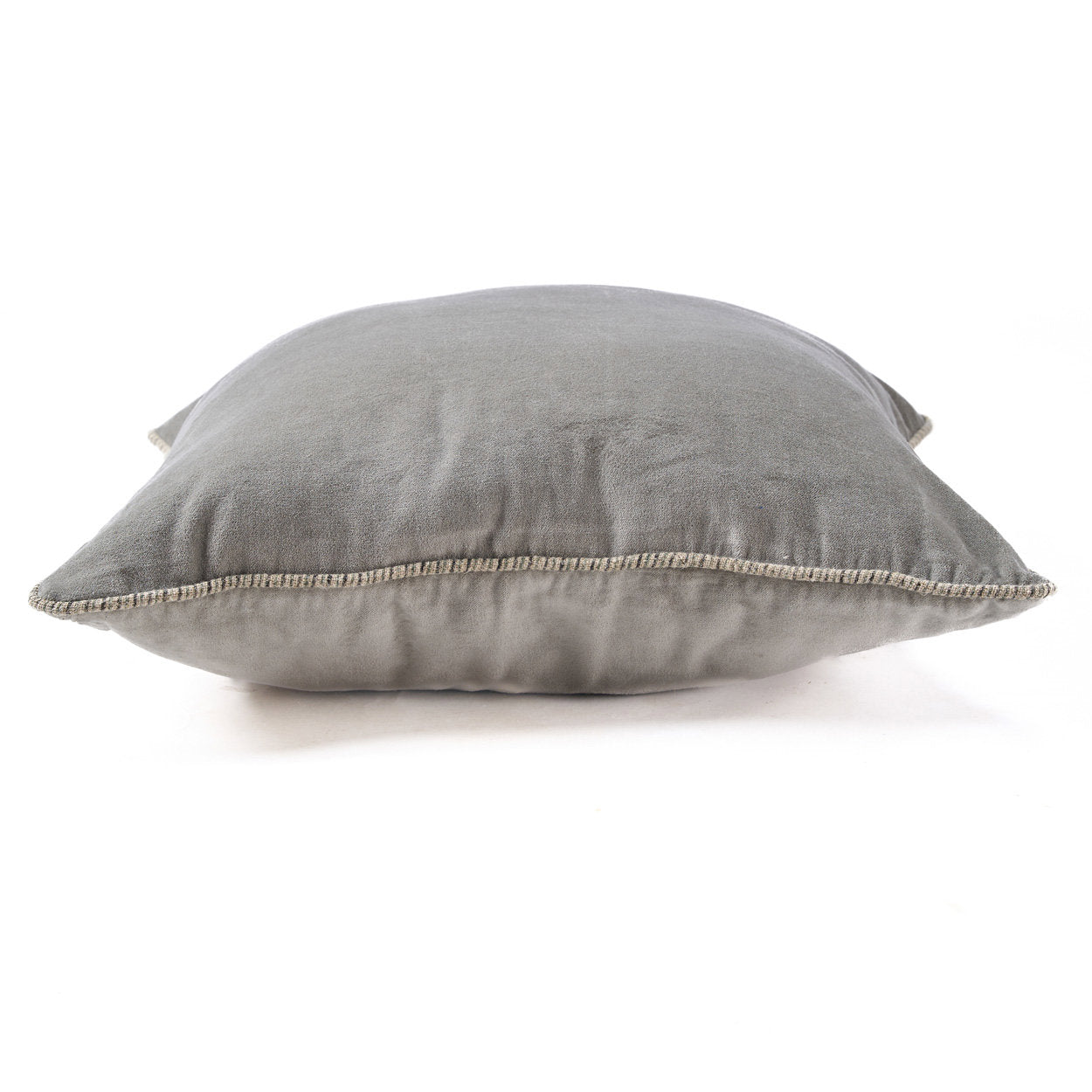The Velvet Crush Cushion Cover - Grey - 50x50