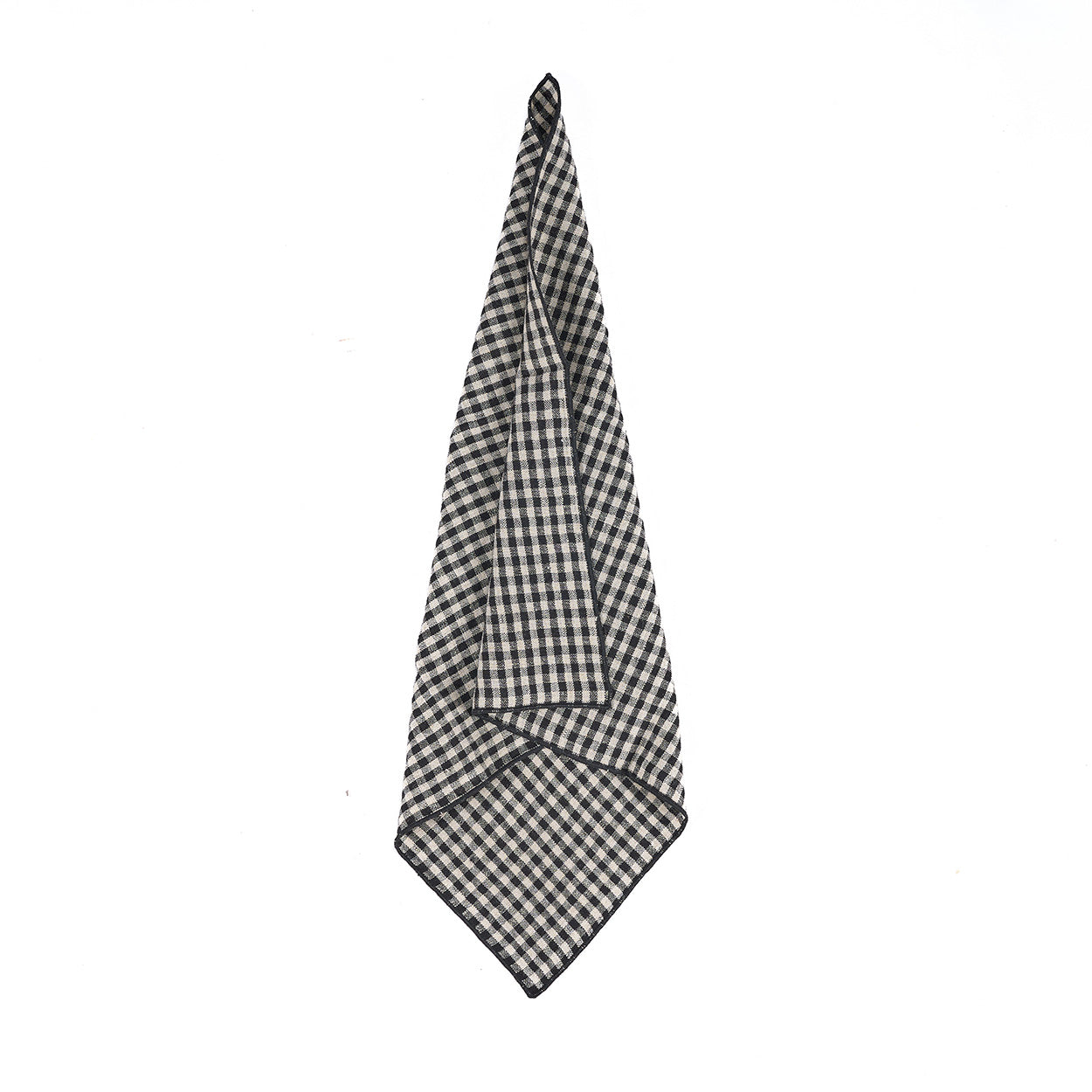 Het Picknick Servet - Natural Black - 45x45