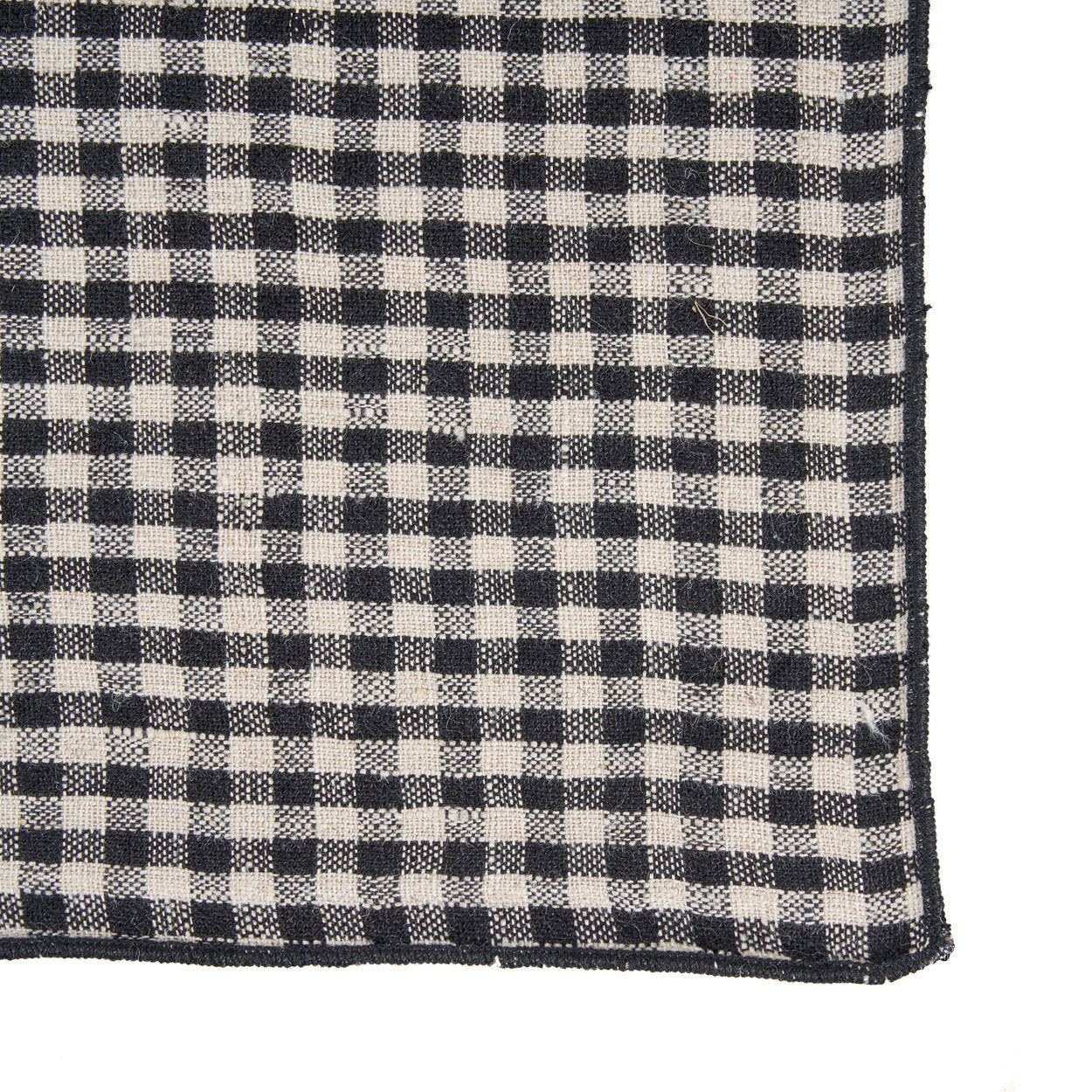 Het Picknick Servet - Natural Black - 45x45