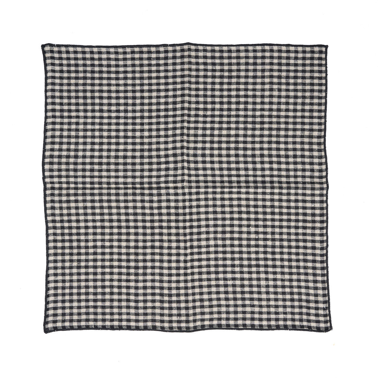 Het Picknick Servet - Natural Black - 45x45