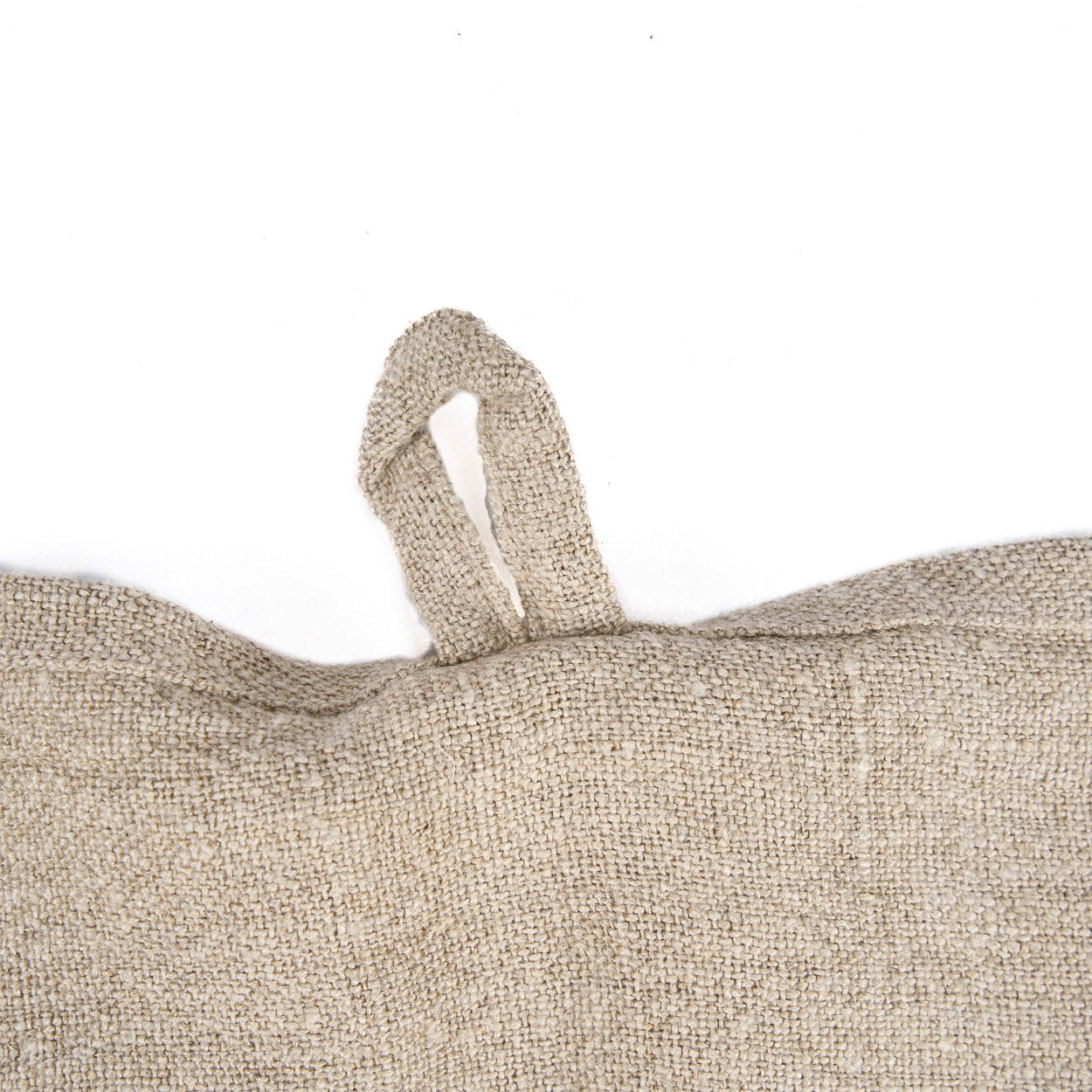 De Linen Moody Keukendoek - Natural Black - 50x70