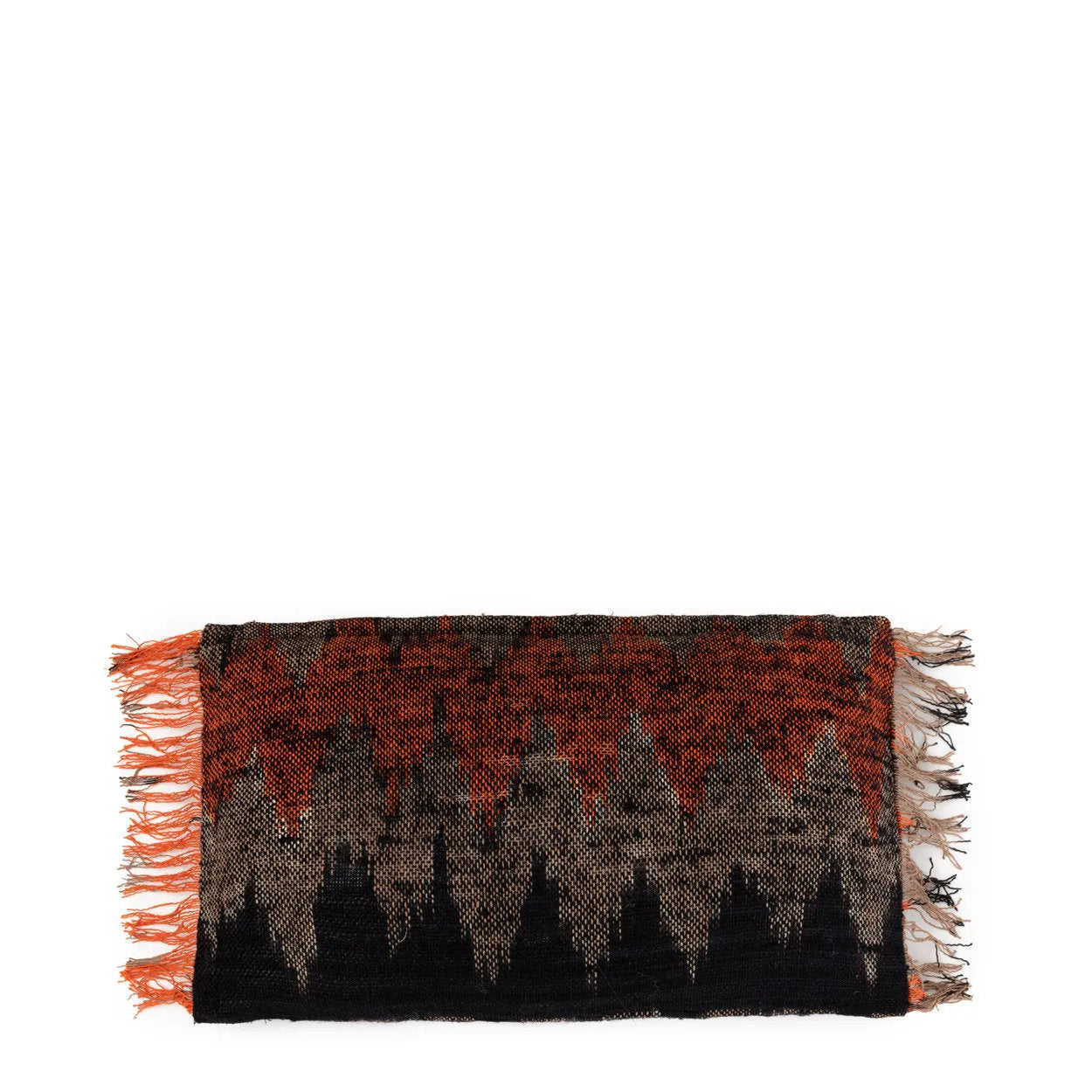 De Oh My Gee Kussenhoes - Zwart Oranje - 30x50