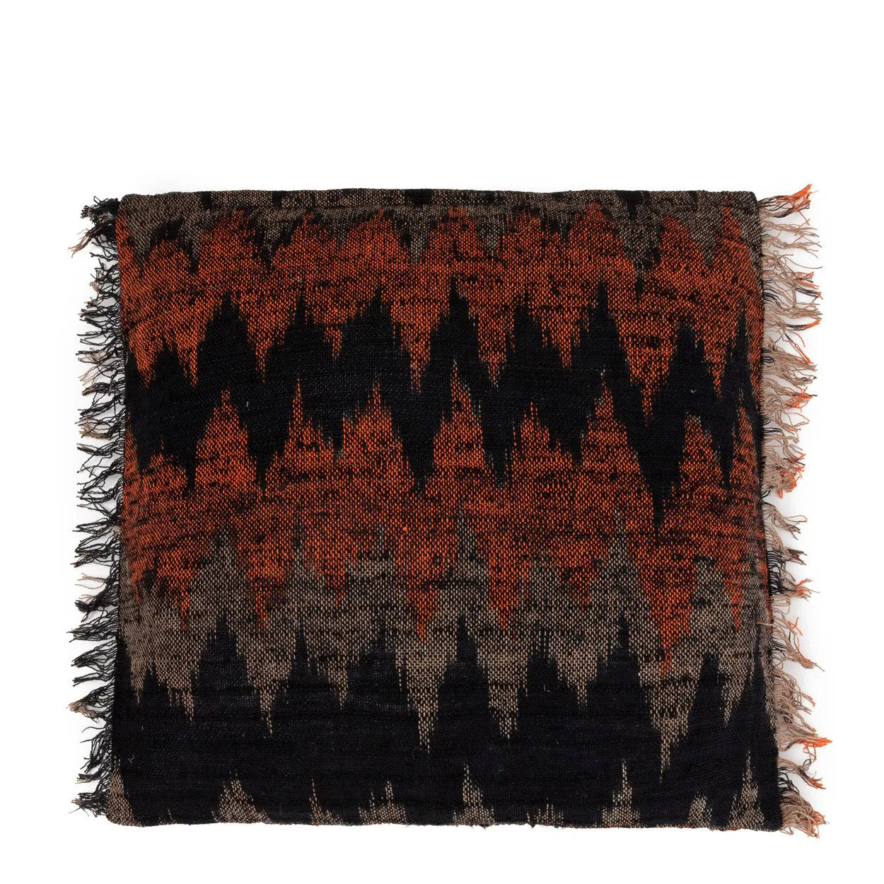 De Oh My Gee Kussenhoes - Zwart Oranje -  60x60