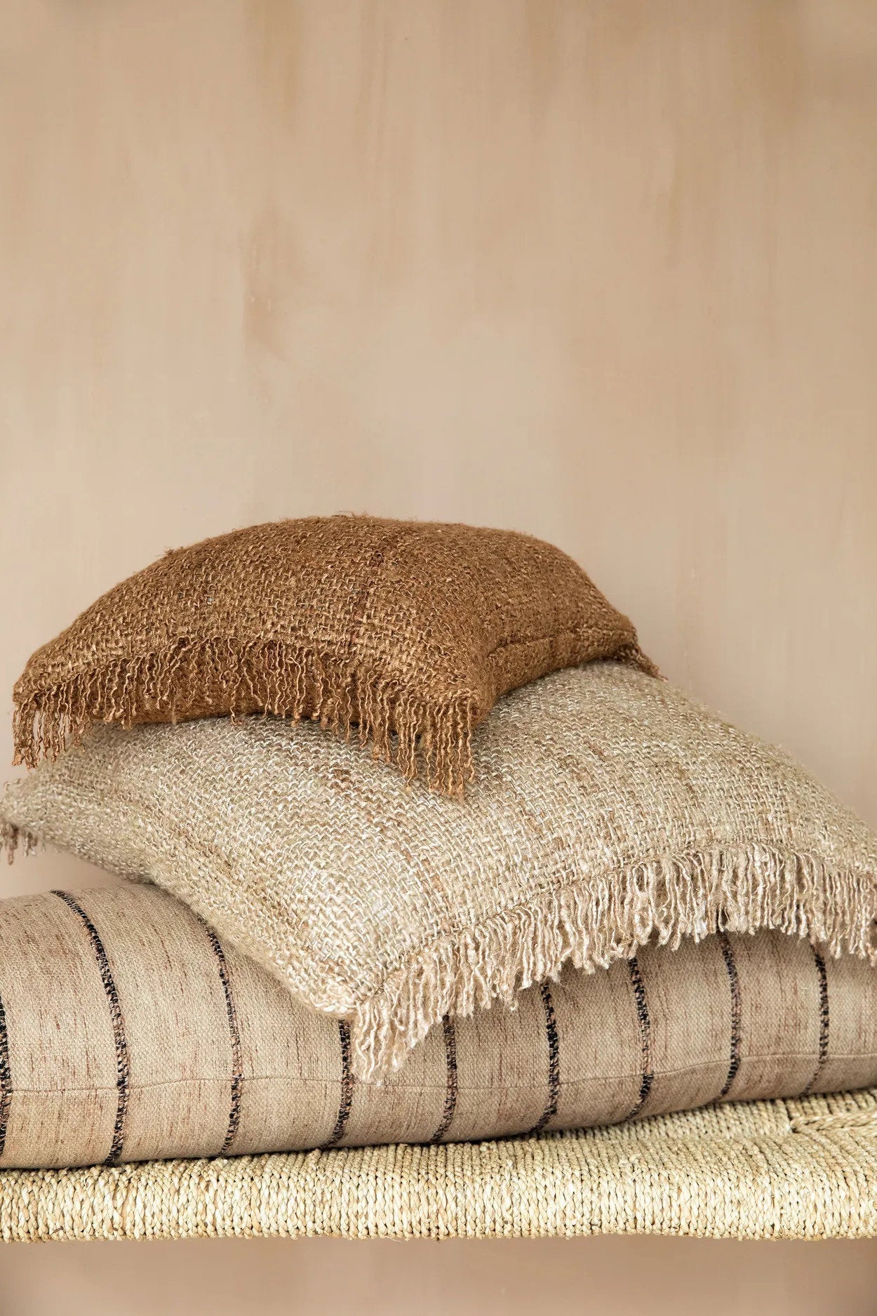 Housse de Coussin Oh My Gee - Beige - 60x60