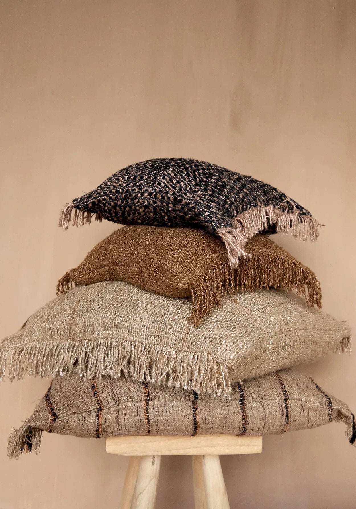 Housse de Coussin Oh My Gee - Beige - 60x60