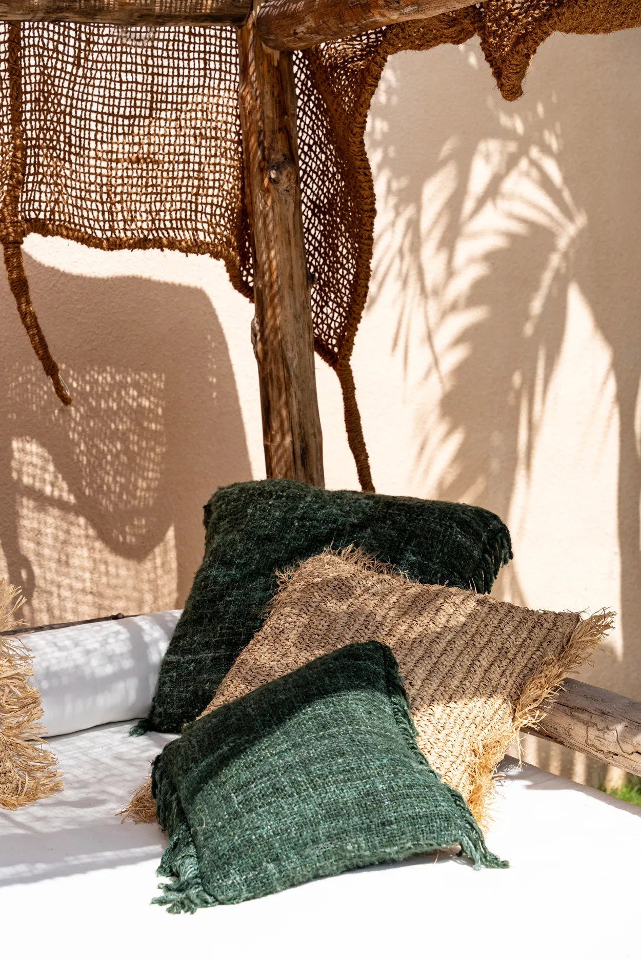 La Housse de Coussin Oh My Gee - Vert Foncé - 60x60