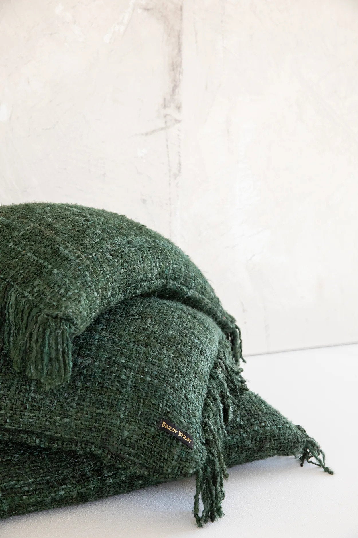La Housse de Coussin Oh My Gee - Vert Foncé - 60x60