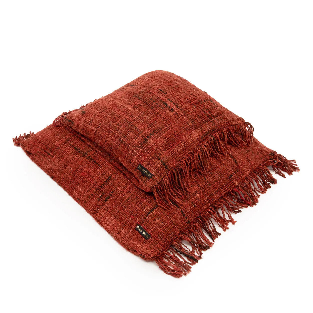 La Housse de Coussin Oh My Gee - Rouge Cerise - 60x60