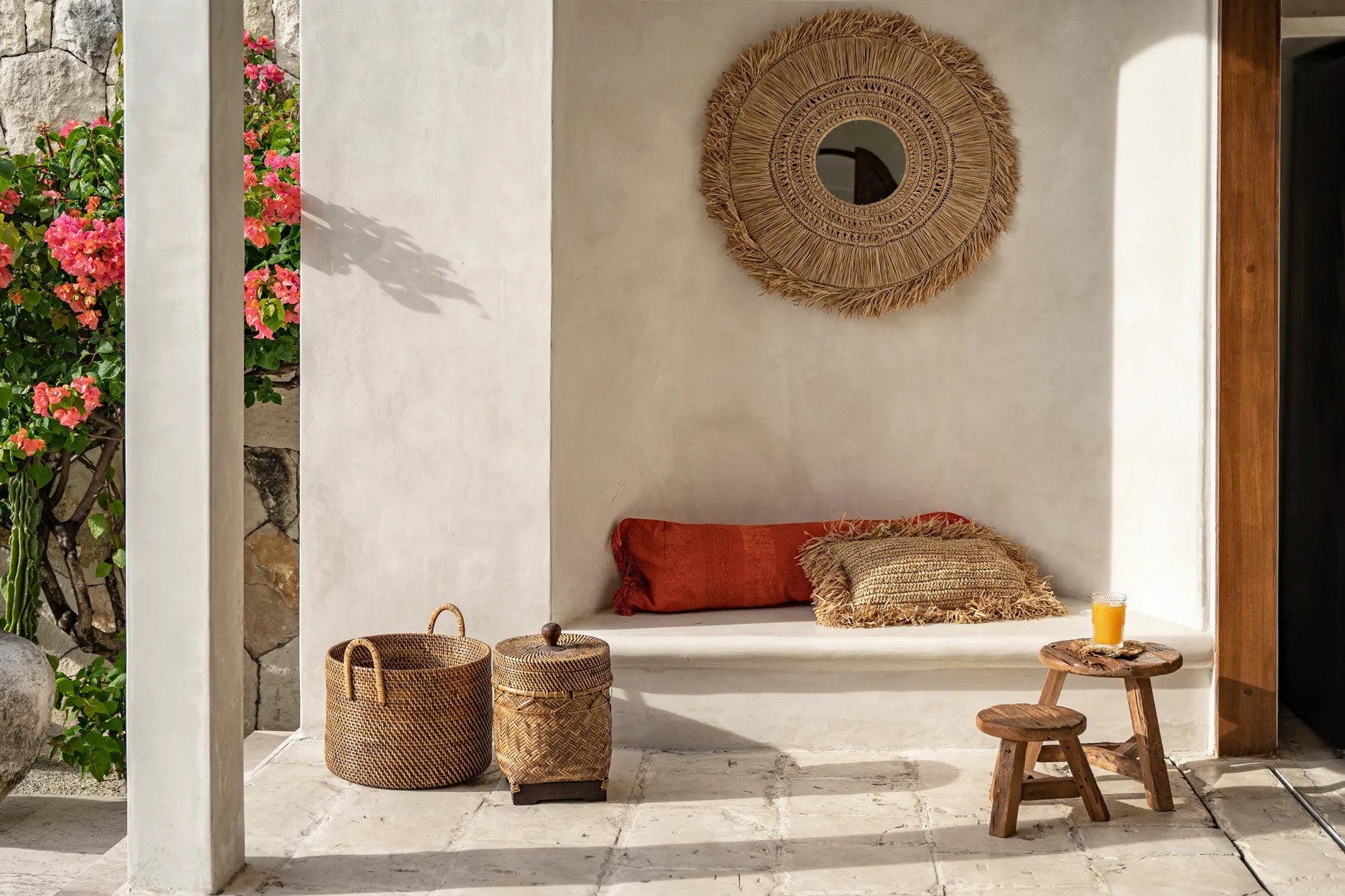 De Oh My Gee Kussenhoes - Roest Velvet - 35x100