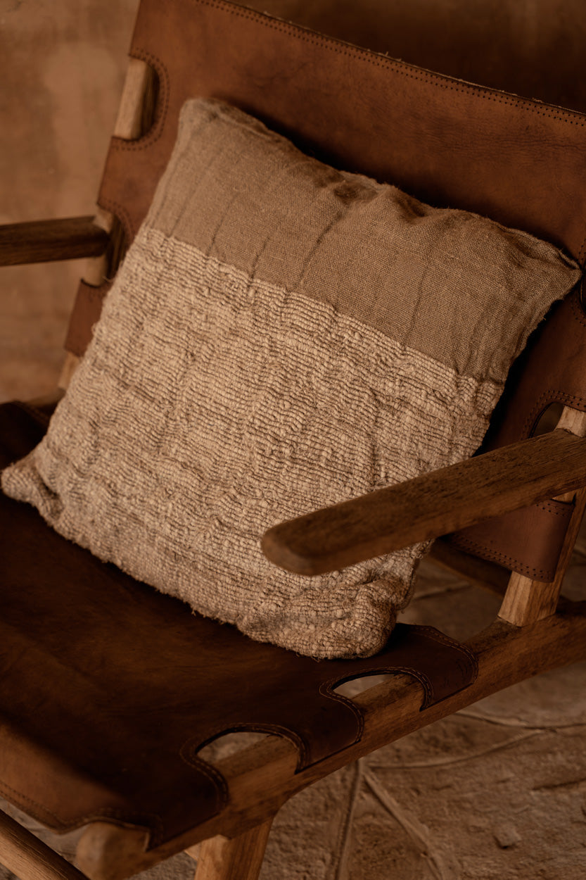 De Linen Edit Kussensloop - Naturel