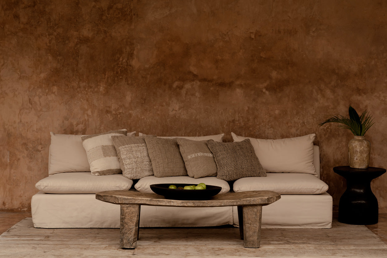 De Linen Edit Kussensloop - Naturel