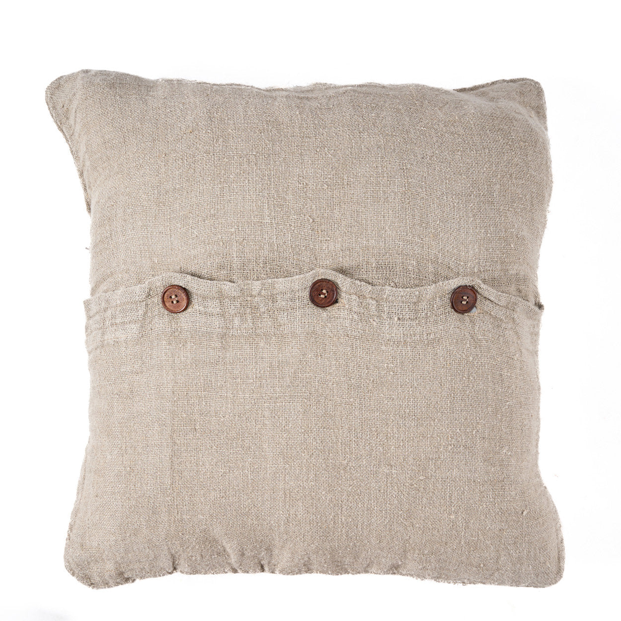 De Linen Edit Kussensloop - Naturel