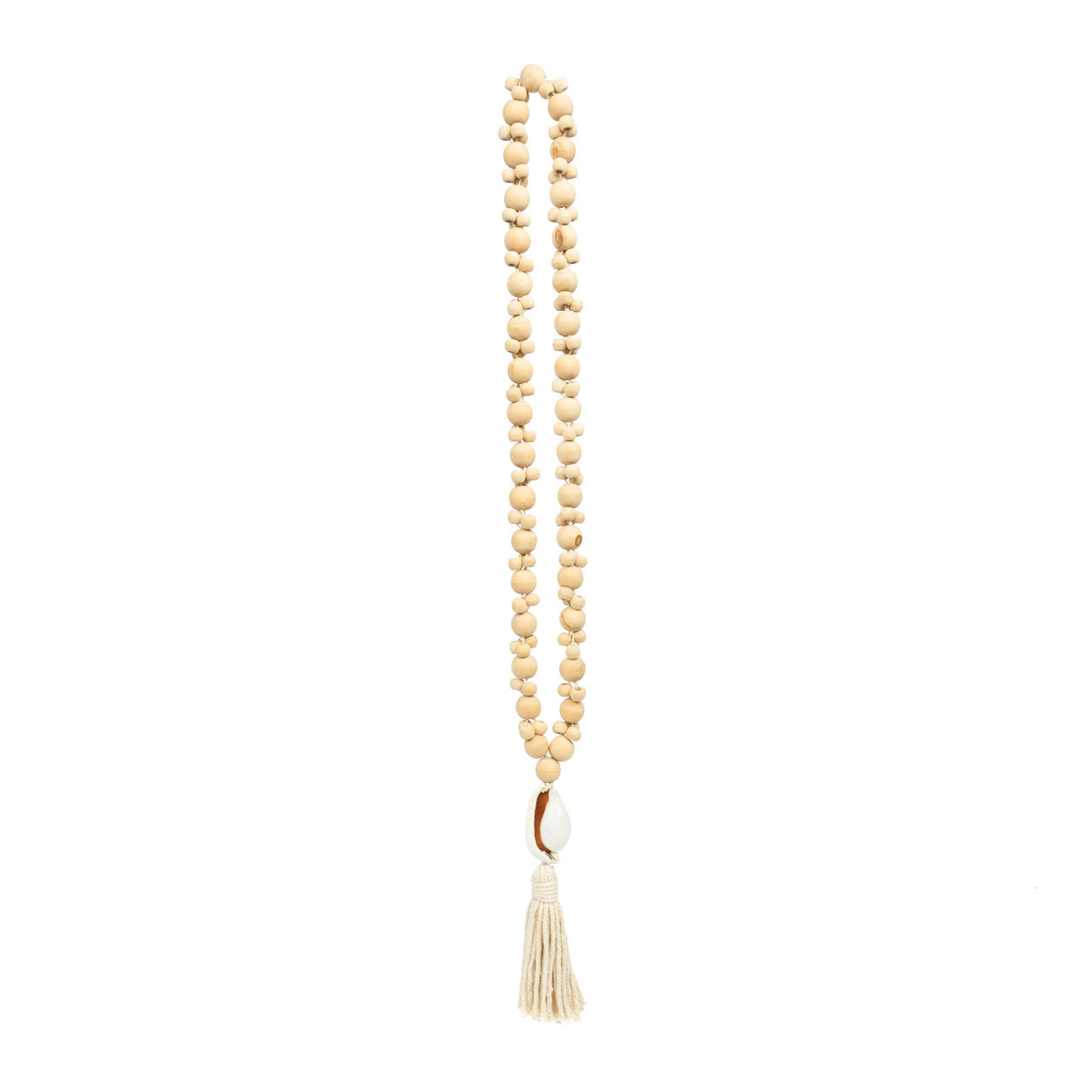 De Kubu Halsketting - Naturel Wit