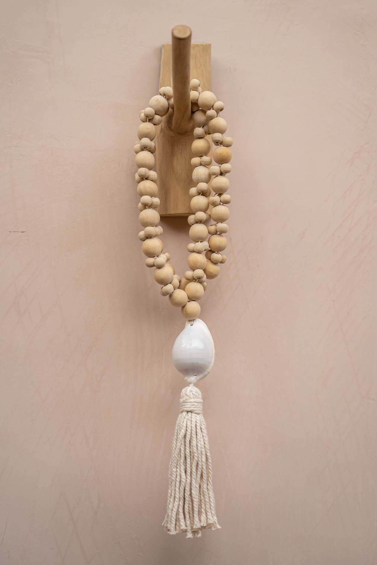De Kubu Halsketting - Naturel Wit