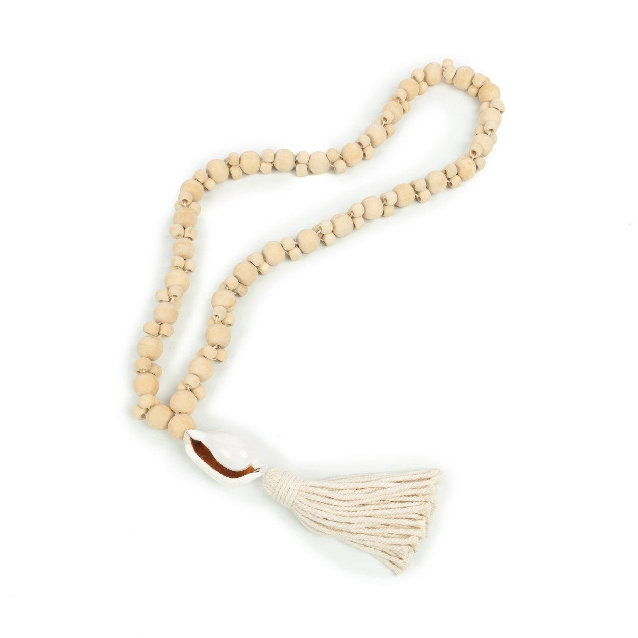 De Kubu Halsketting - Naturel Wit