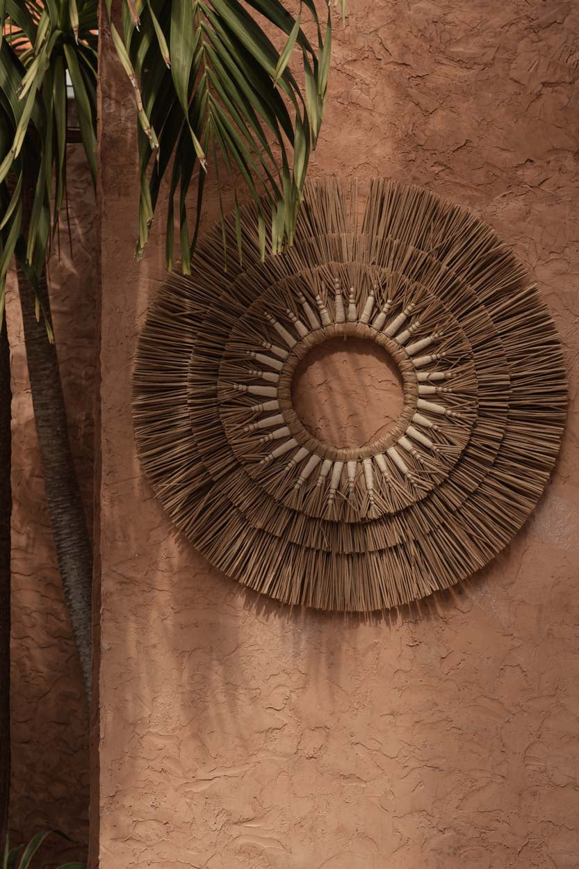 De Mengdong Muur Deco - Naturel Wit