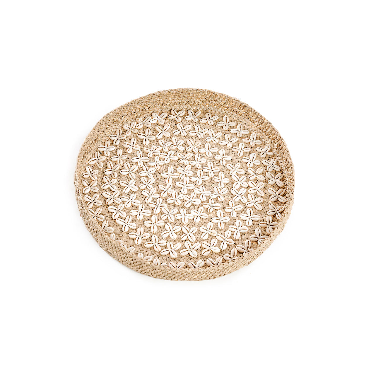 Assiette Coquille Costa - Blanc Naturel - M
